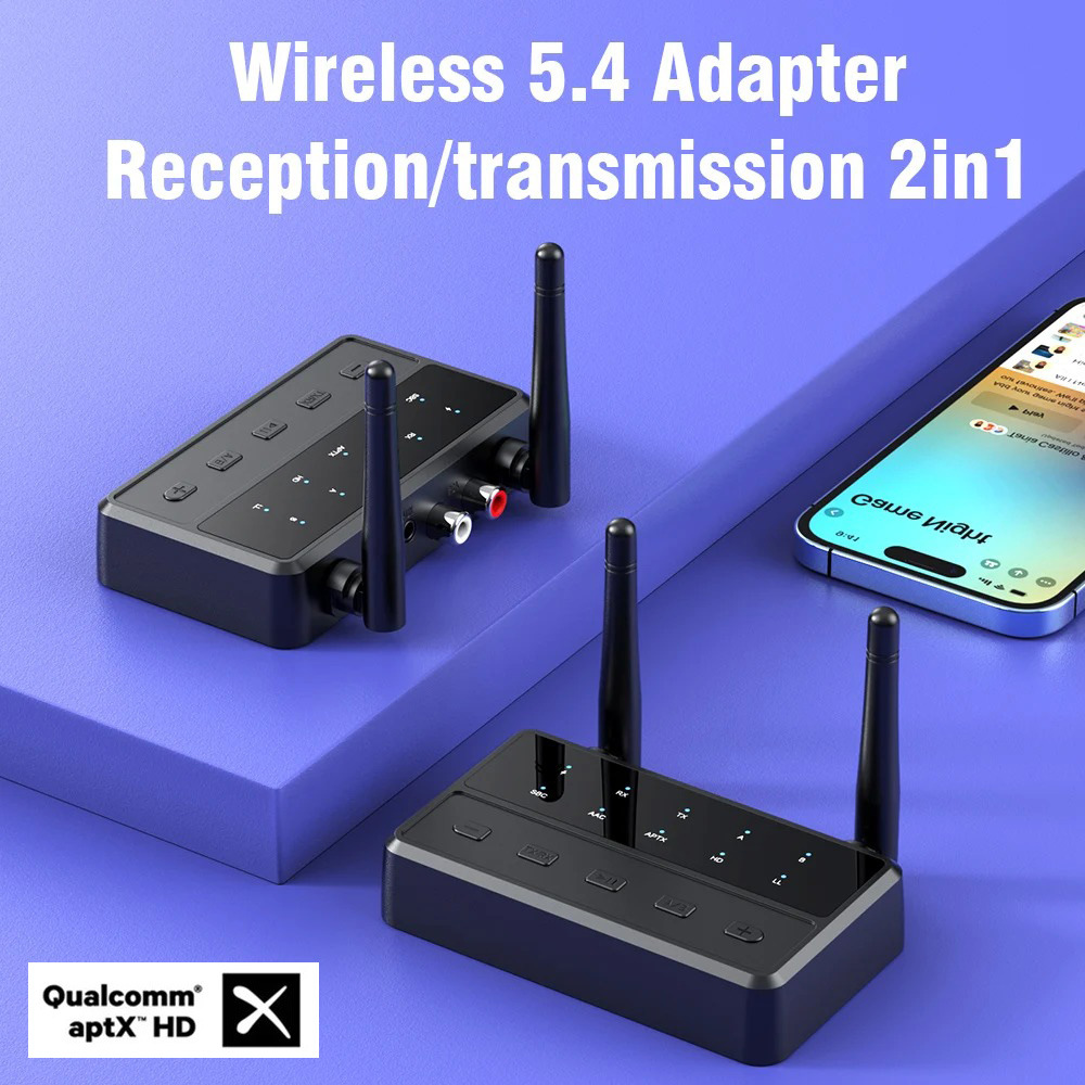 Audio Hd Music - Transmitter Receiver Audio Bluetooth 2 in