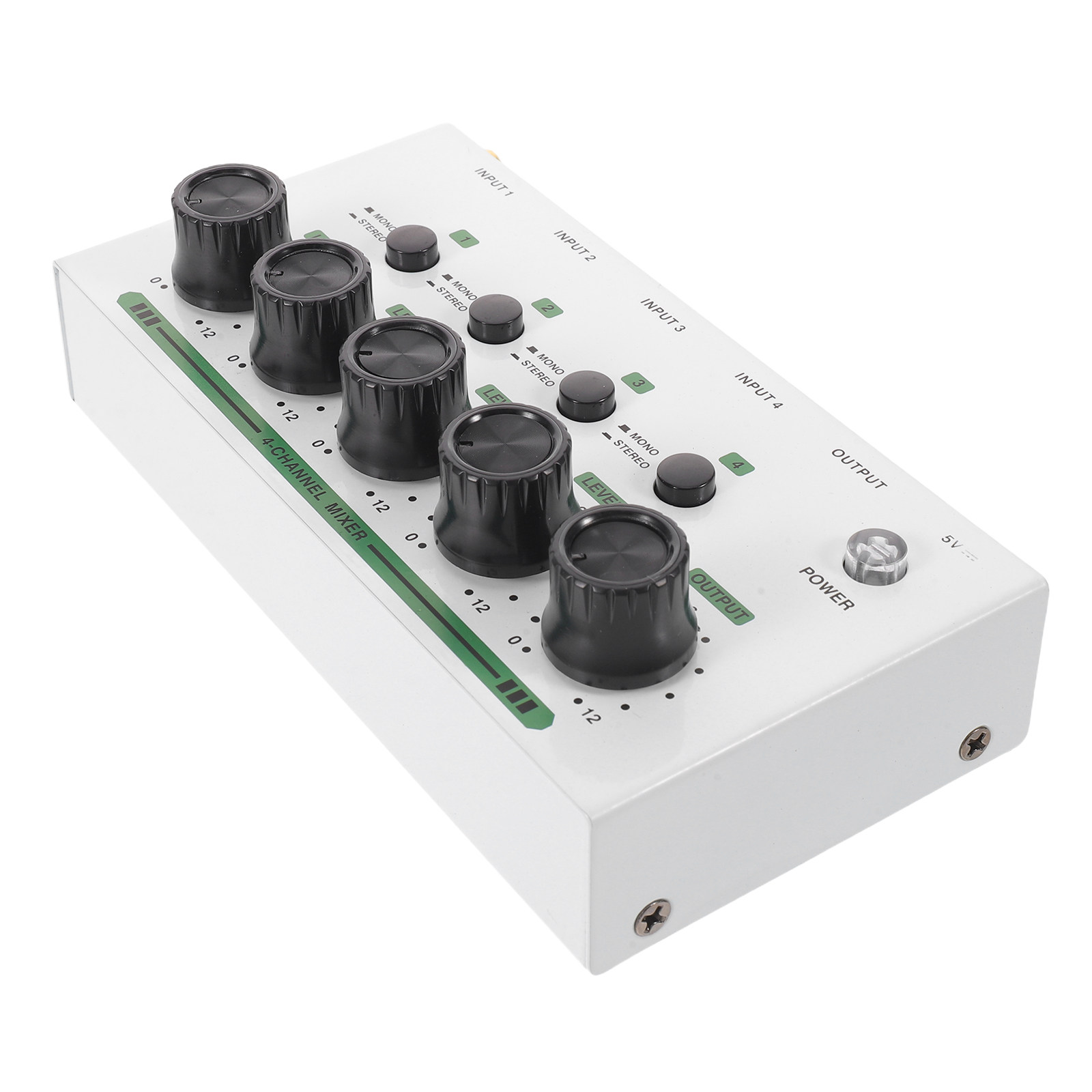 Audio Mixer 4 Channel - Mixer Audio Kompak 4 Saluran Warna