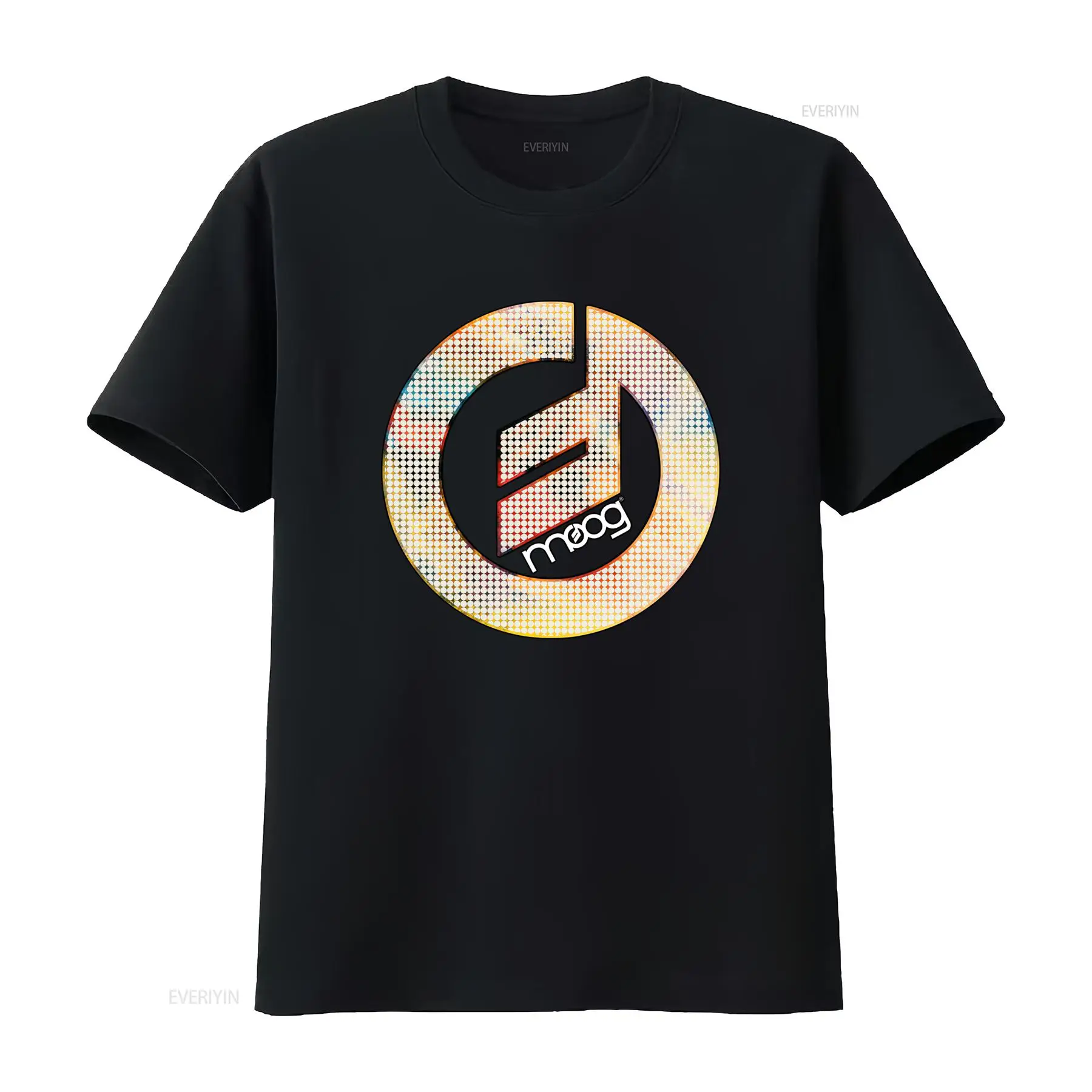 Audio Music Logo - Kaos dengan logo audio synthesizer Moog