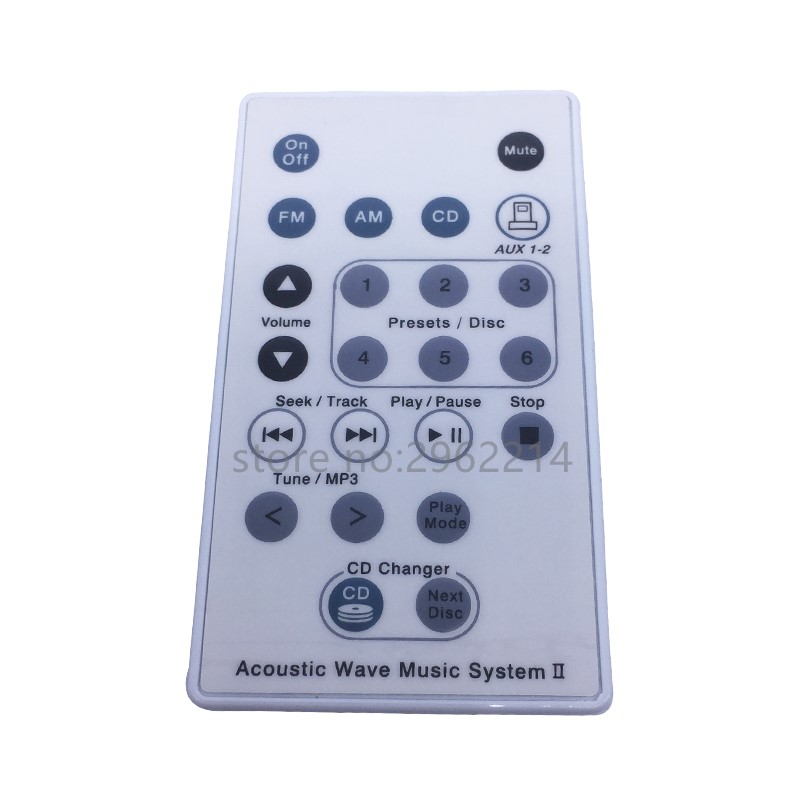 Remote control untuk sistem mu - Audio Music Changer ulasan dan harga