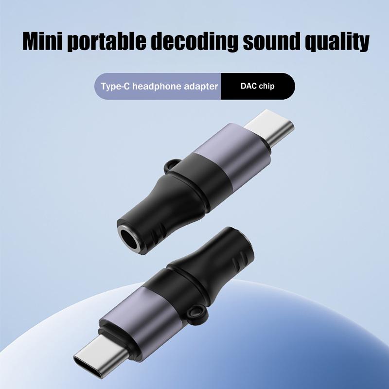 Dekoder DAC Jack Tipe C ke 3.5 - Audio Music Free Online ulasan dan harga