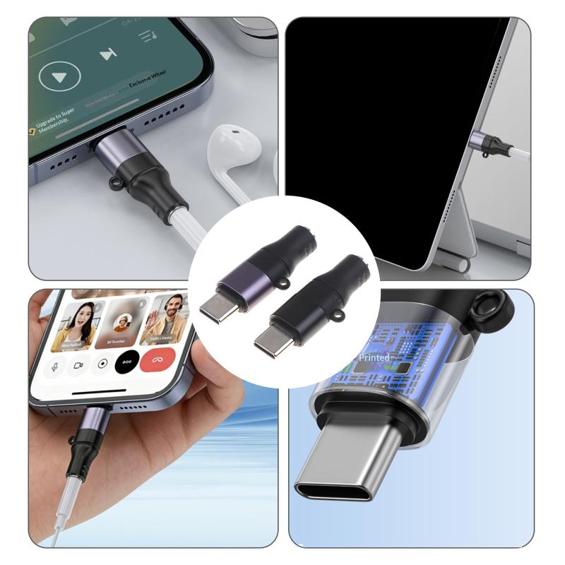 Dekoder DAC Jack Tipe C ke 3.5 - Audio Music Free Online ulasan dan harga