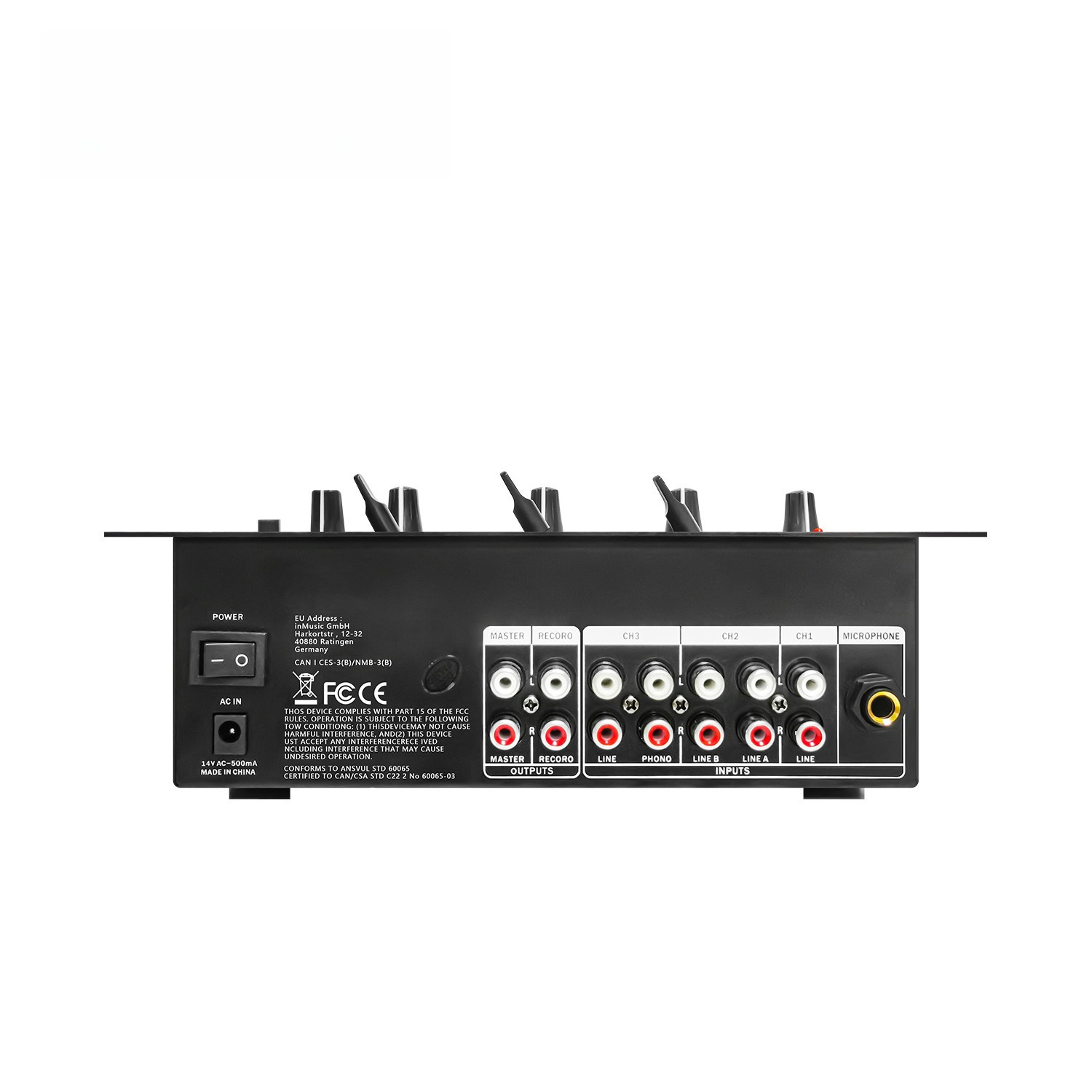Mixer DJ 4-Channel, Konsol Mix - Audio Mixer 4 Channel ulasan dan harga