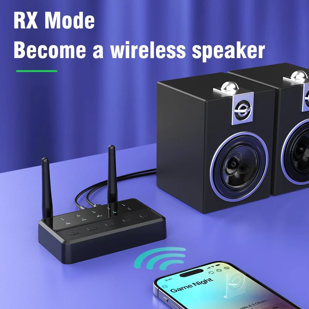 Transmitter Receiver Audio Blu - Audio Hd Music ulasan dan harga