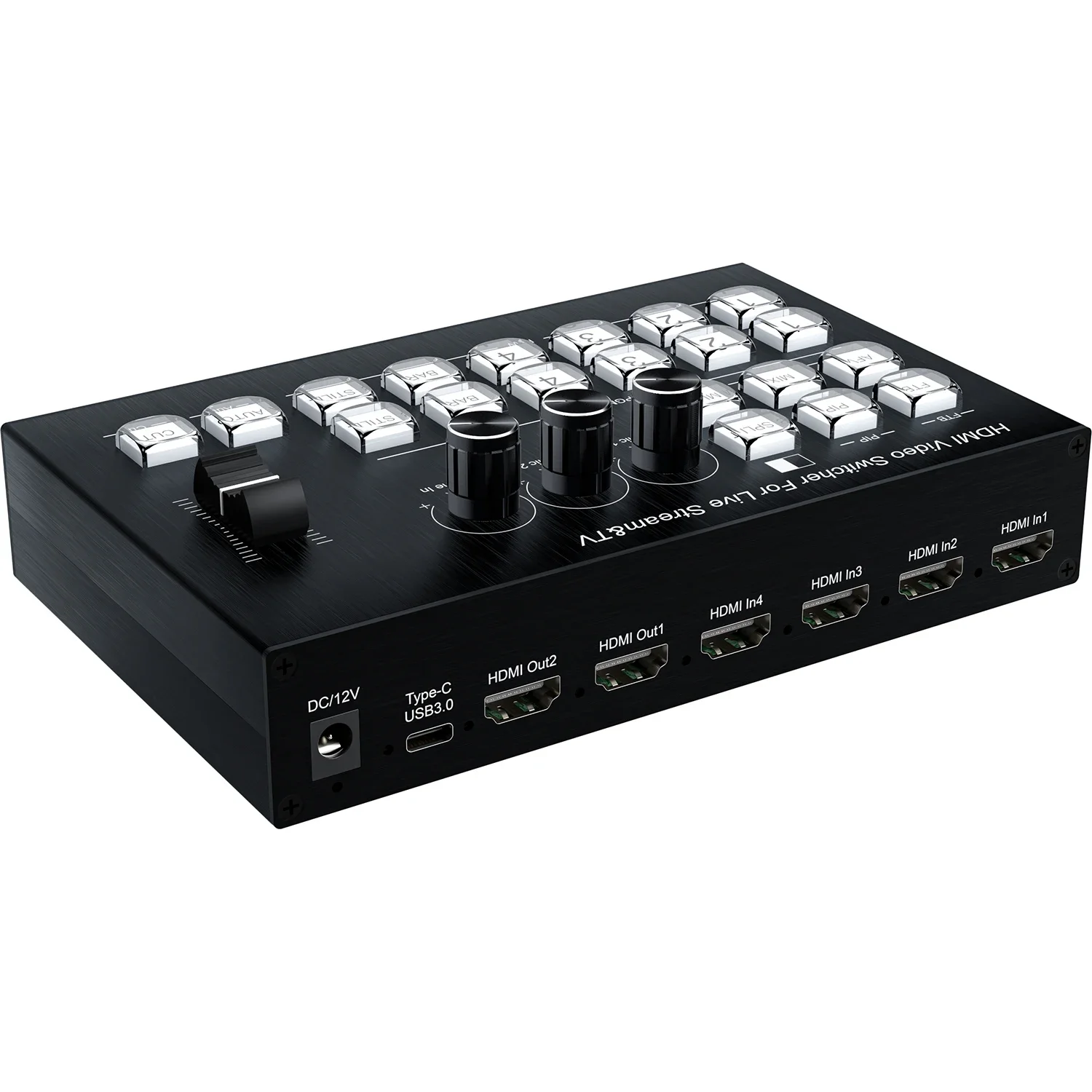 Mixer Video HDMI 4 Saluran 108 - Audio Mixer 4 Channel ulasan dan harga