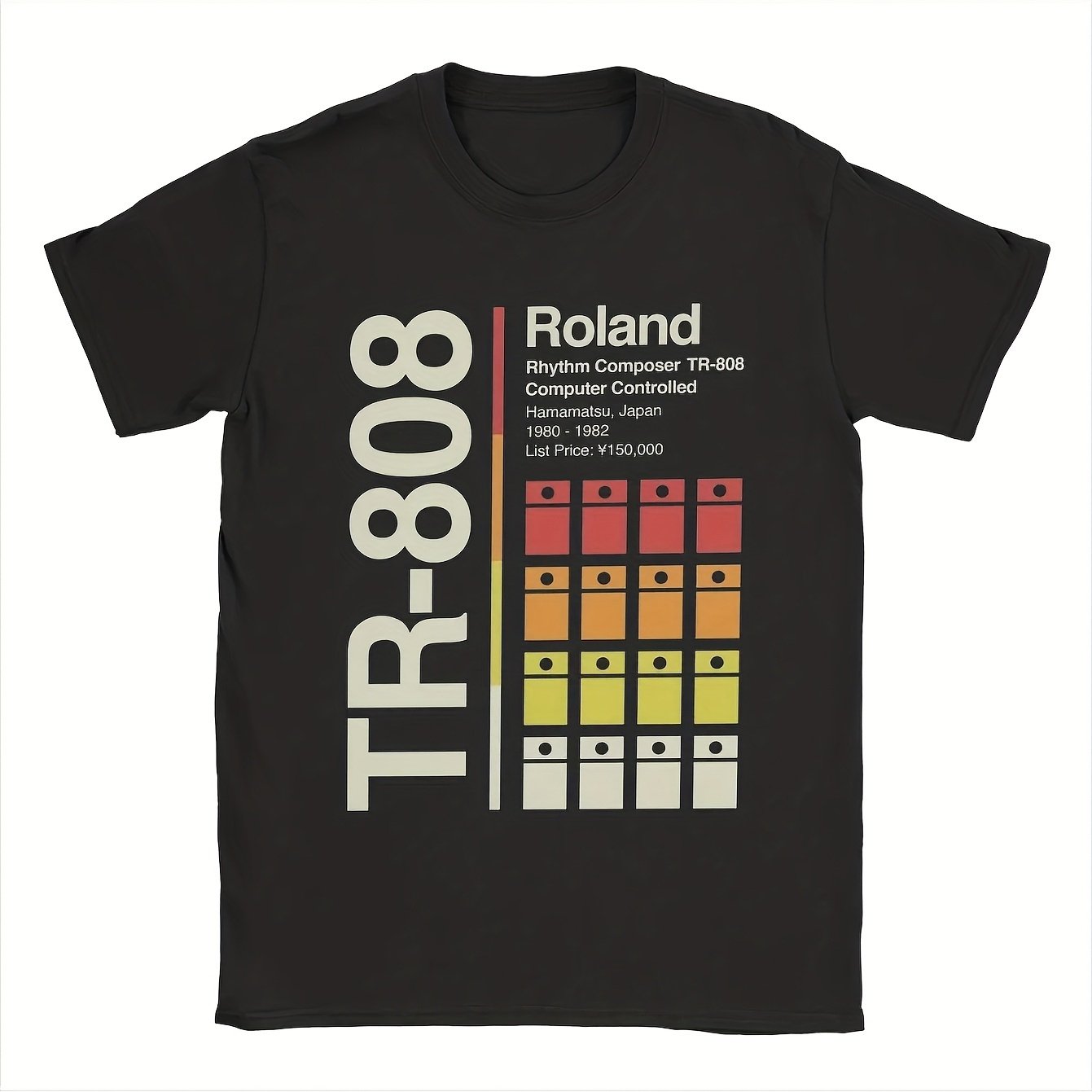 Kaos Retro Musik Pria dengan D - Audio Music Logo ulasan dan harga