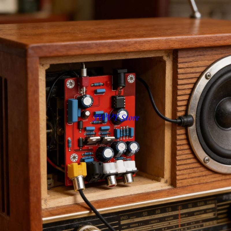 Papan Dekoder 573A TDA1543 CS8 - Audio Music Quality Enhancer ulasan dan harga