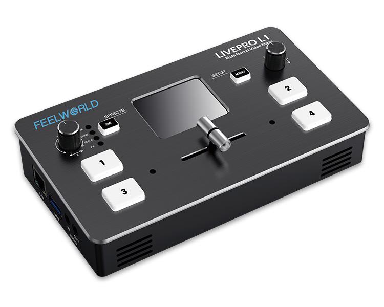 FEELWORLD Pro L1 4xHDMI input  - Audio Mixer 4 Channel ulasan dan harga