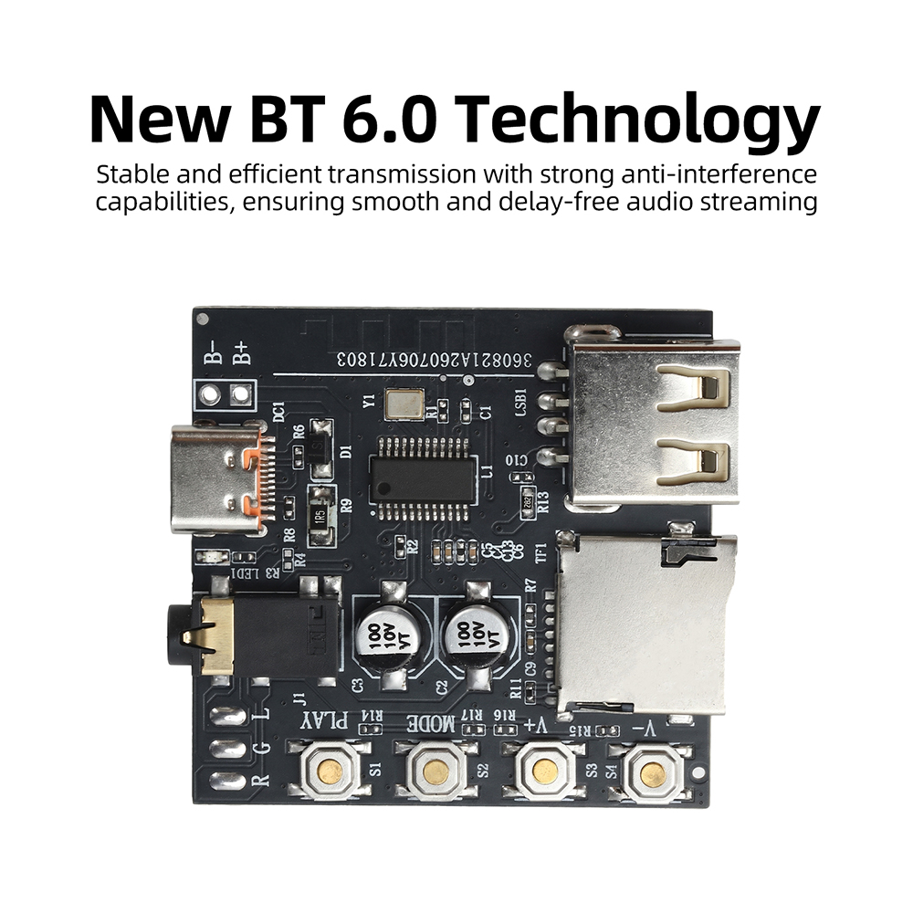 Papan Dekoding Audio Bluetooth - Audio Music Free Online ulasan dan harga
