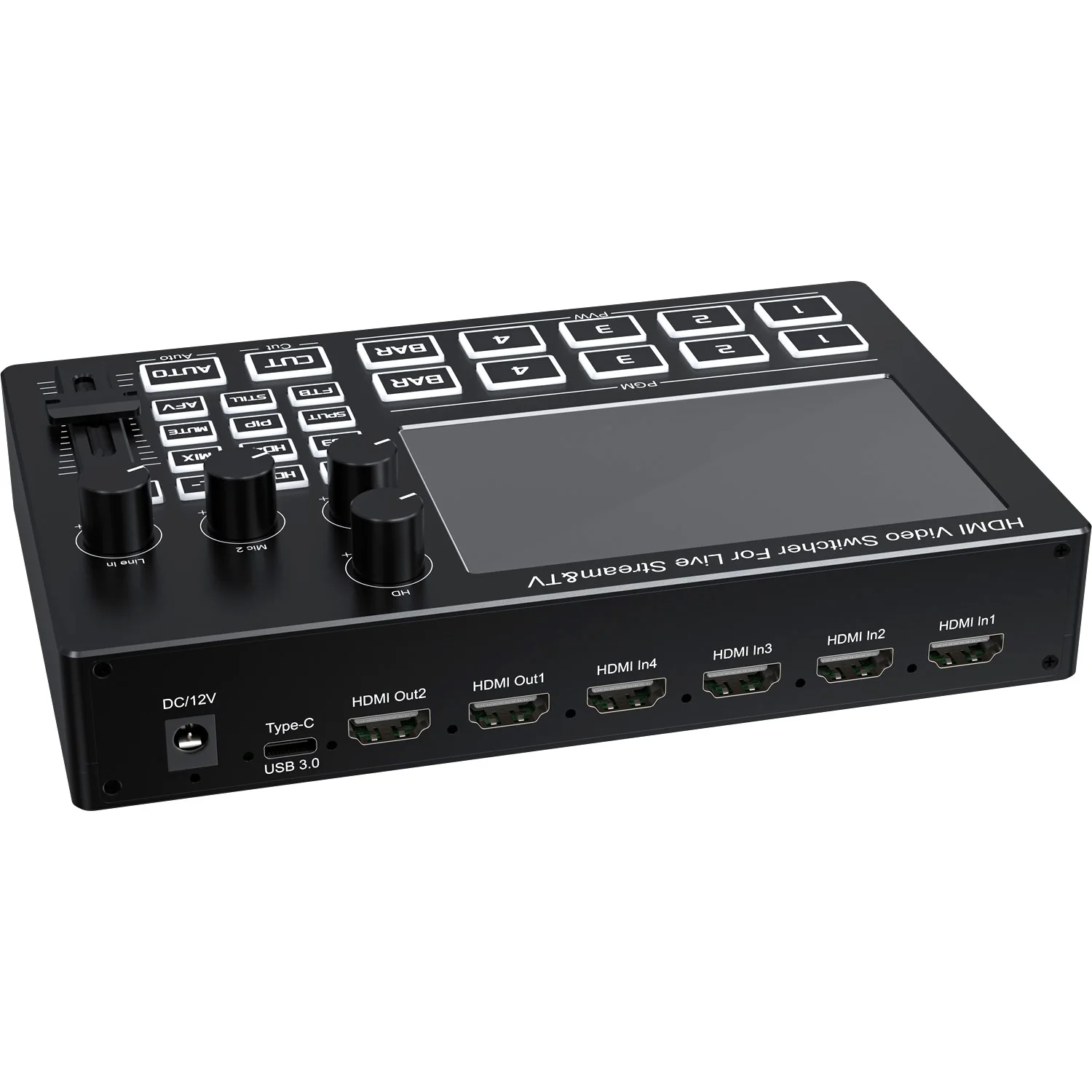 Mixer Video Streaming Langsung - Audio Mixer 4 Channel ulasan dan harga