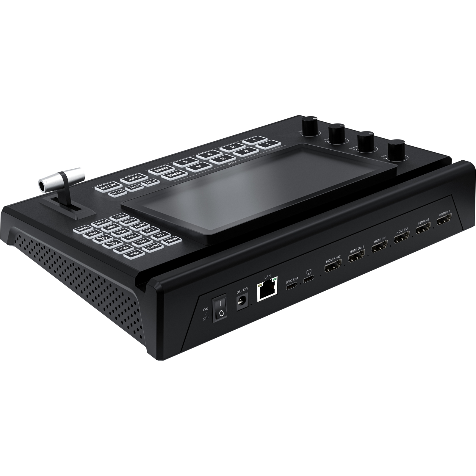 USB3.0 4K 4 Port HDMI Video Mi - Audio Mixer 4 Channel ulasan dan harga
